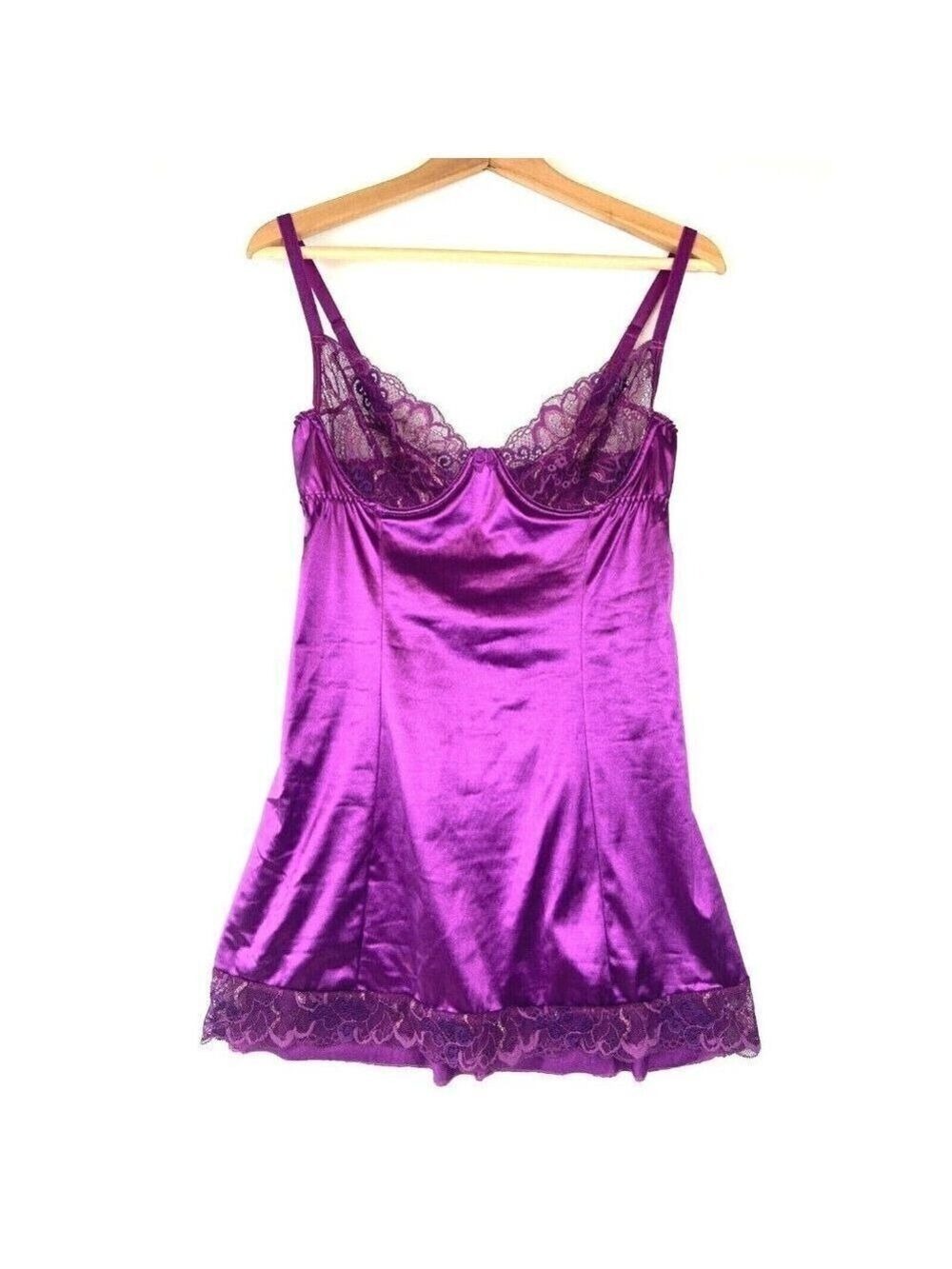 The Escantรฉ Collection Women's Nightdress & Thong Raspberry Color Size Xโฆ